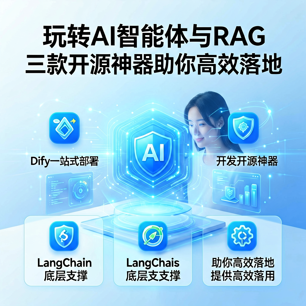 玩转AI智能体与RAG：三款开源神器助你高效落地