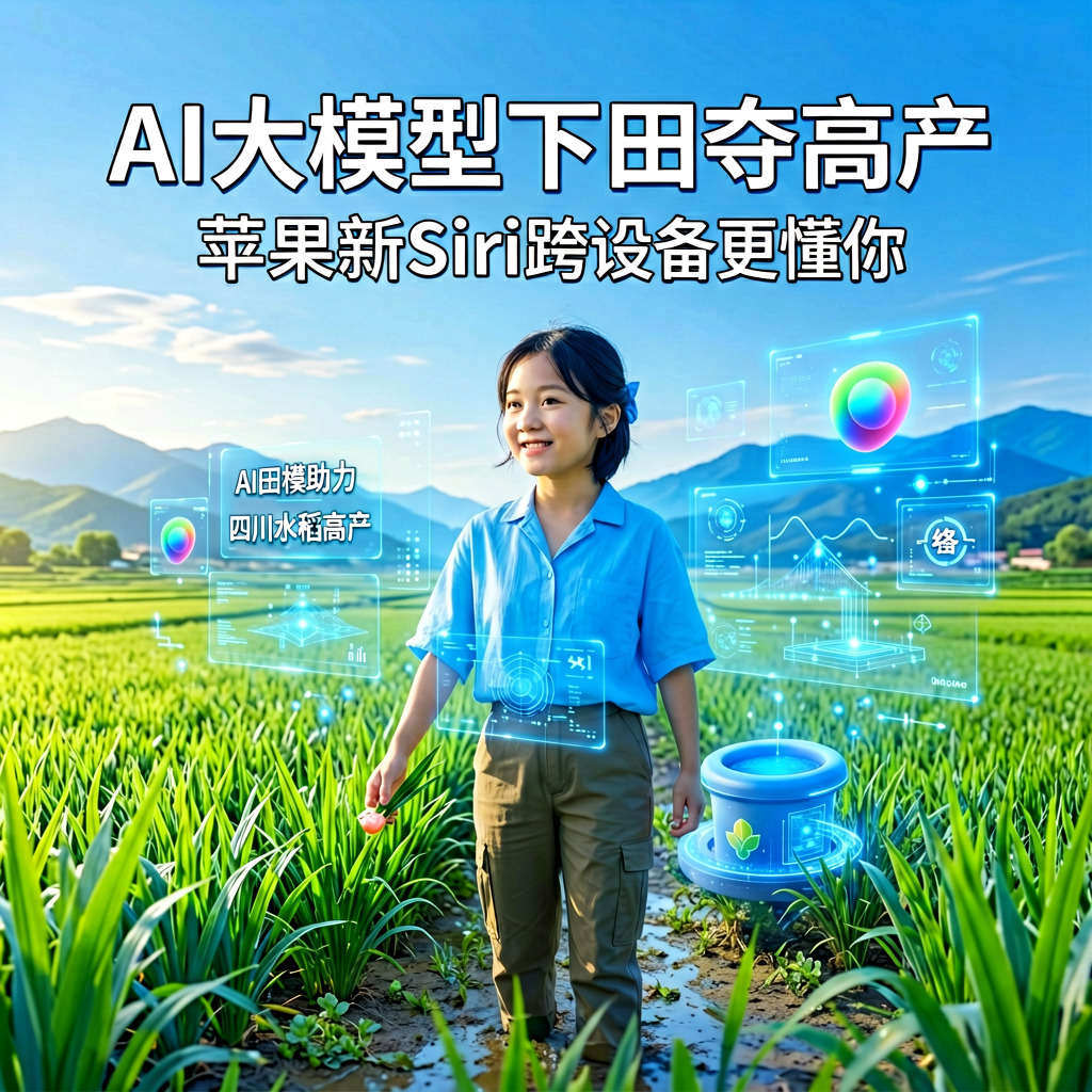 AI大模型下田夺高产，苹果新Siri跨设备更懂你