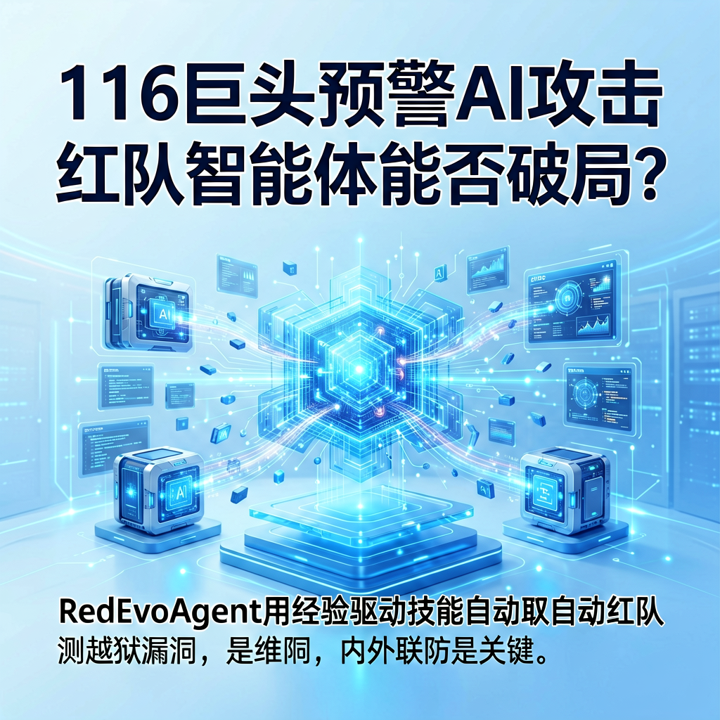 116巨头预警AI攻击，红队智能体能否破局？