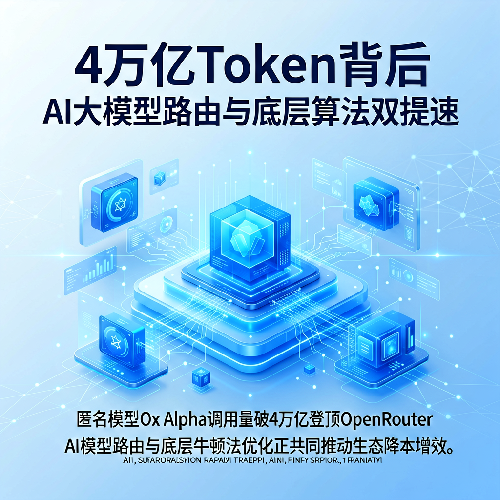 4万亿Token背后：AI大模型路由与底层算法双提速