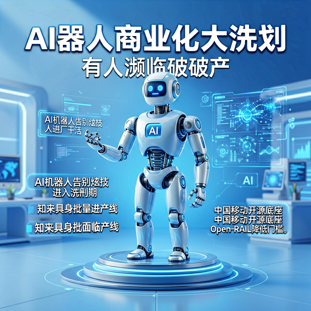 AI机器人商业化大洗牌：有人濒临破产，有人进厂干活