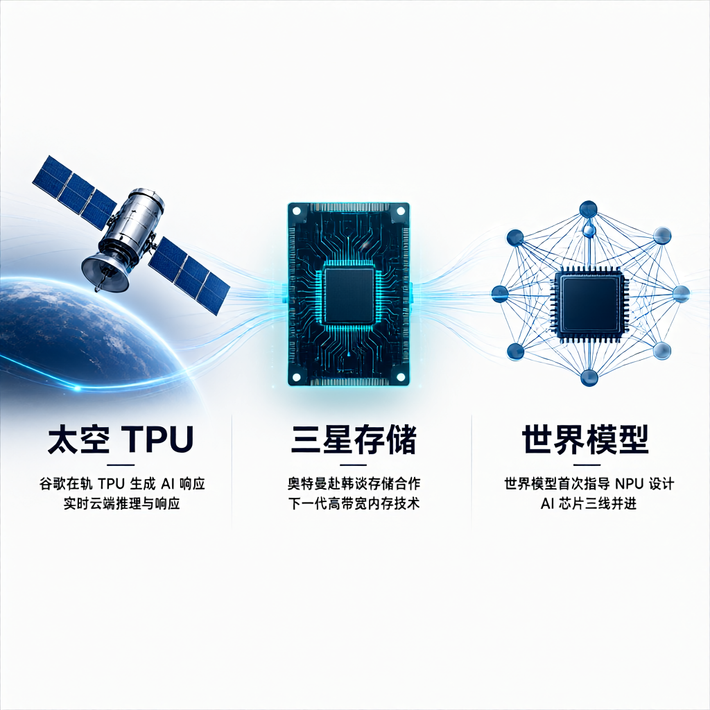 AI芯片三线开战：太空TPU、三星存储、世界模型