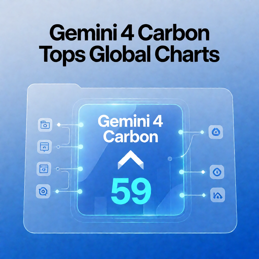 Gemini 4 Carbon登顶全球第一，谷歌还开放了第三方App接入