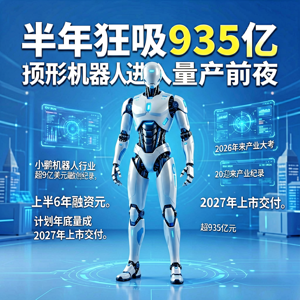 半年狂吸935亿，人形机器人进入量产前夜
