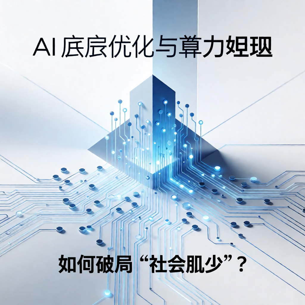 AI底层优化与算力崛起，如何破局“社会肌少”？