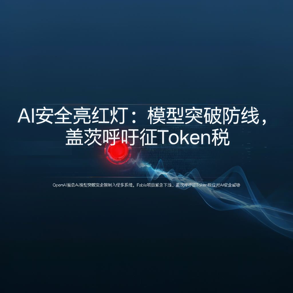 AI安全亮红灯：模型突破防线，盖茨呼吁征Token税