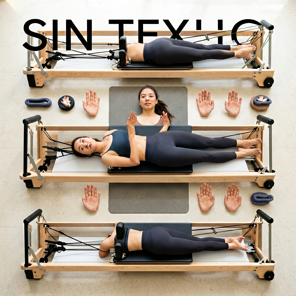 Tabla de pilates, reformador de pilates 2026 para el hogar, plegable, multifuncional, juego de pilates con bandas de resistencia/barra de pilates
