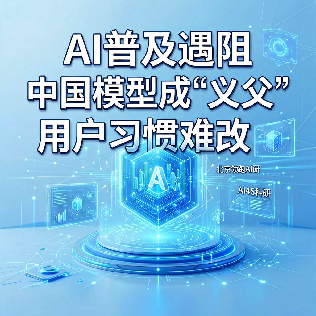 AI普及遇阻，中国模型成"义父"，用户习惯难改