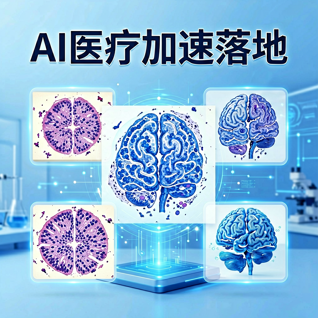 AI医疗加速落地：从病理染色到临床病历