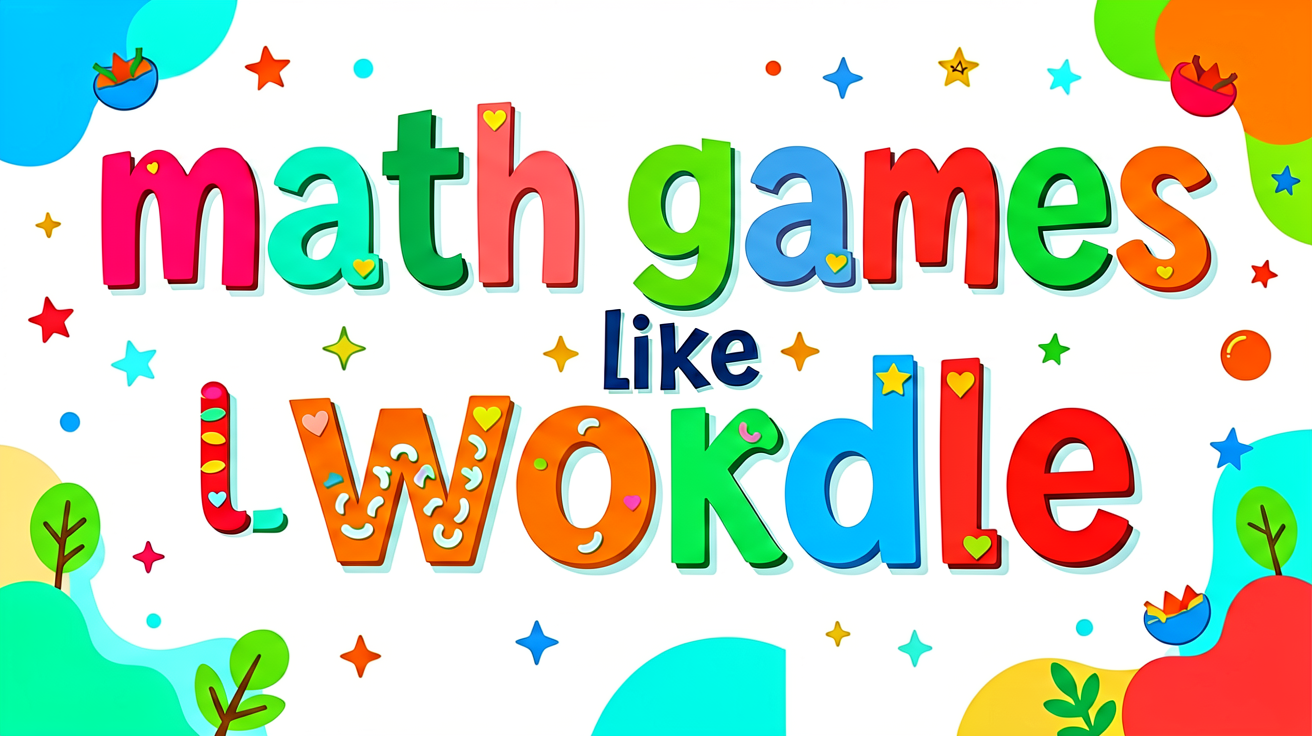 math games like wordle - free online word puzzle game