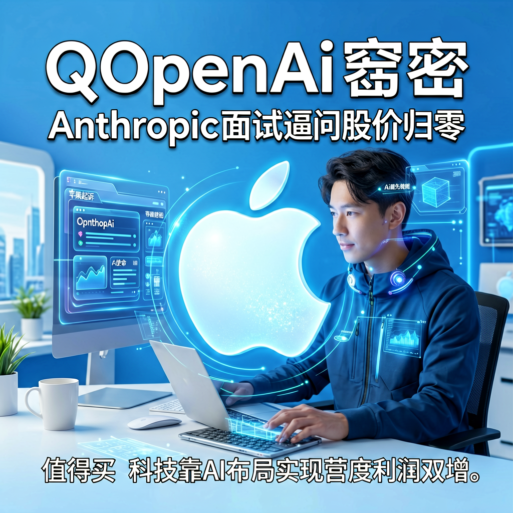 苹果怒告OpenAI窃密，Anthropic面试逼问股价归零，AI圈太疯