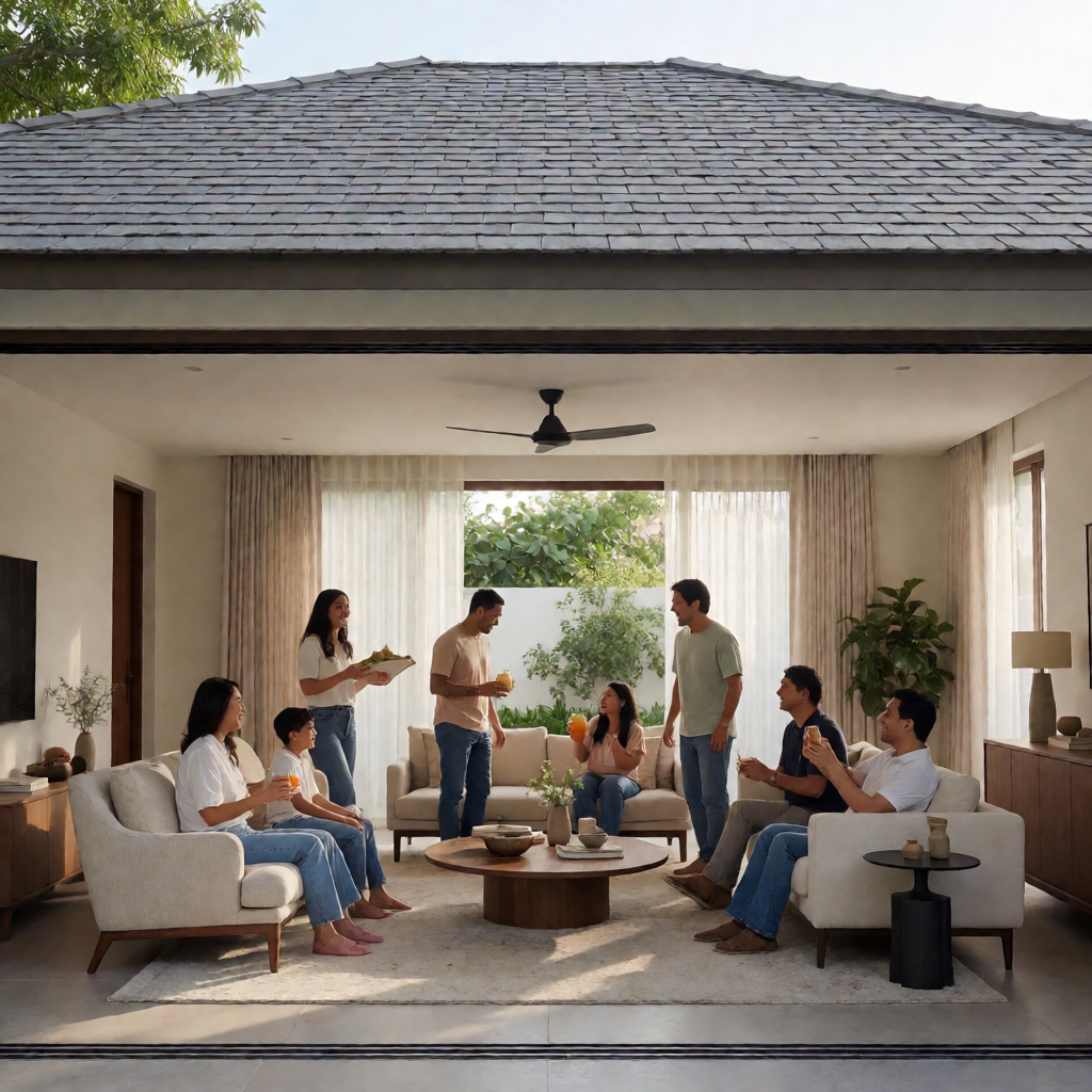 Studio to 4 BHK homes with 200+ amenities at Sattva City, spread across 50 — 4:5