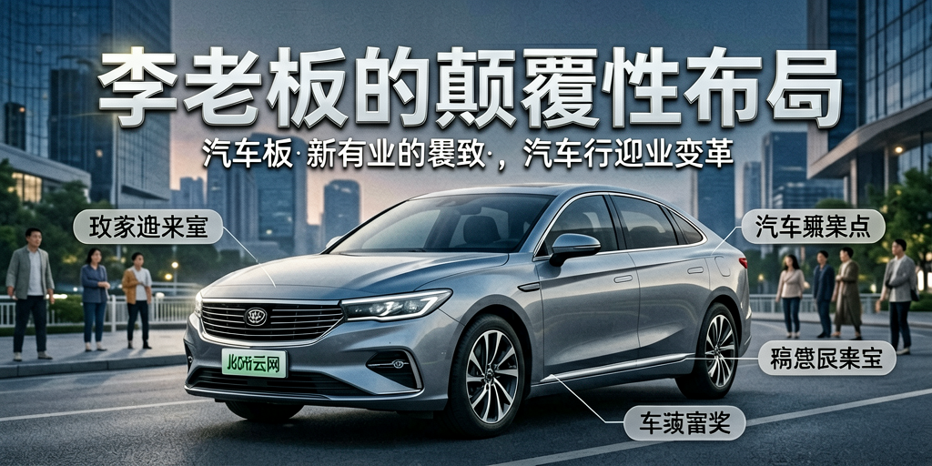 车云网:李老板的颠覆性布局,汽车行业迎来新变革