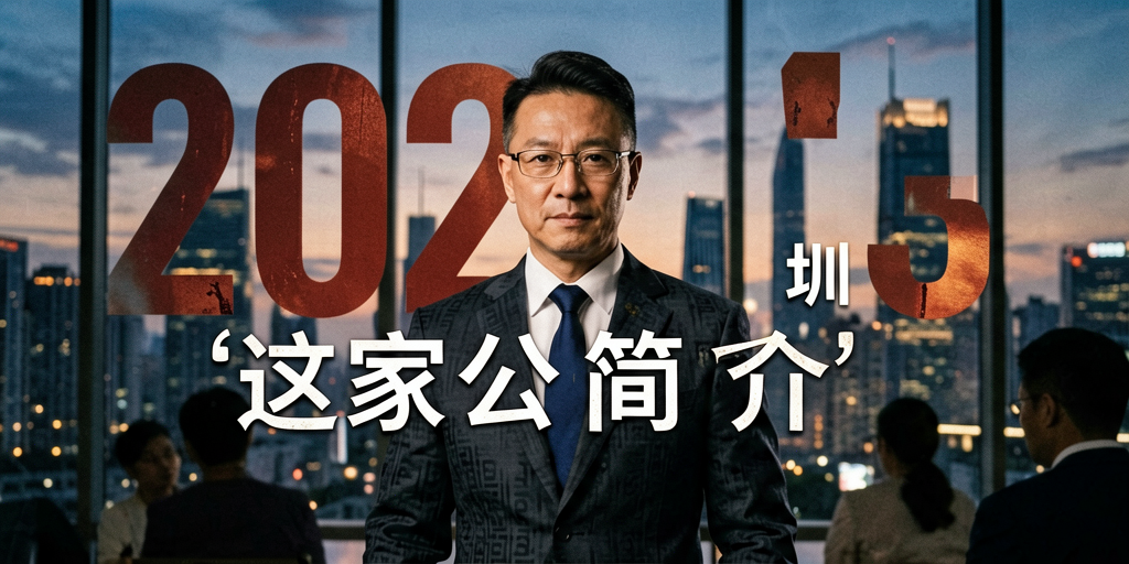 2023深圳，这家公司简介背后的秘密