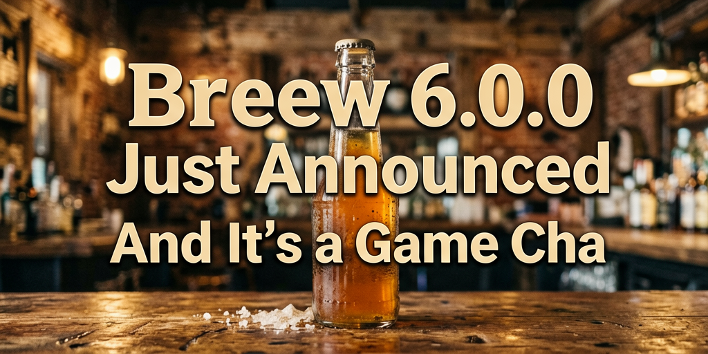 Homebrew 6.0.0 Just Announced, And It's a Game Changer for Homebrew...