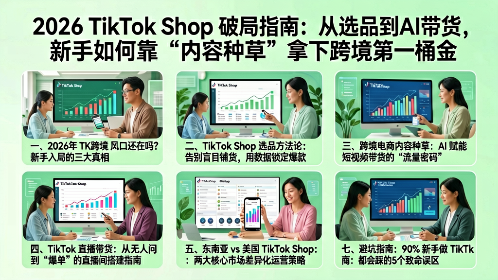 TikTok Shop选品数据看板