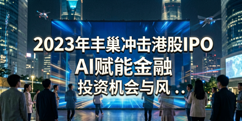 2023年丰巢冲击港股IPO：AI赋能金融，投资机会与风...