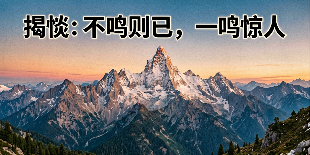 标题:揭秘“不鸣则已,一鸣惊人”——杰克托可谒山峰对谈解析