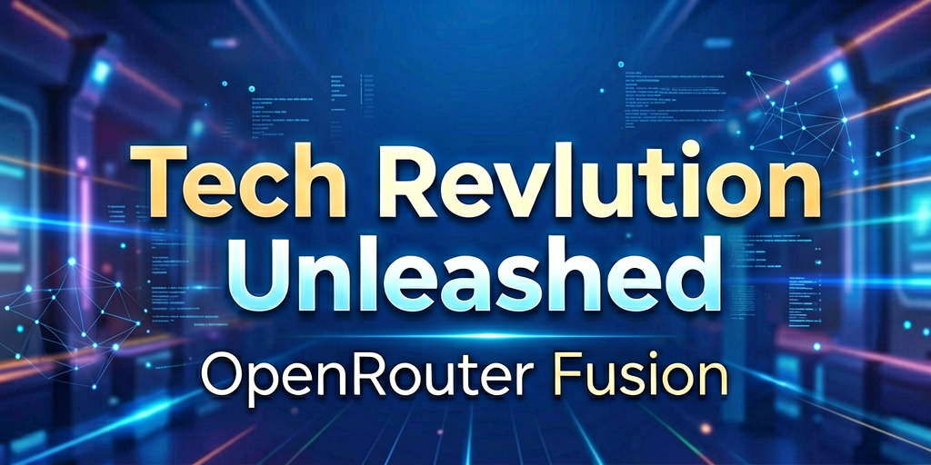The Tech Revolution Unleashed: OpenRouter Fusion API's Commercializ...