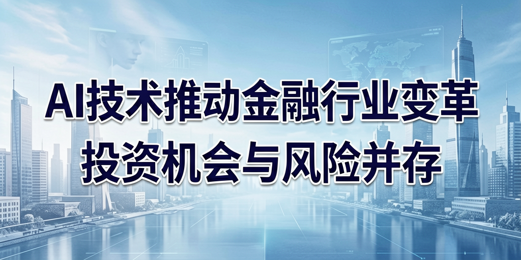 标题:AI技术推动金融行业变革,投资机会与风险并存