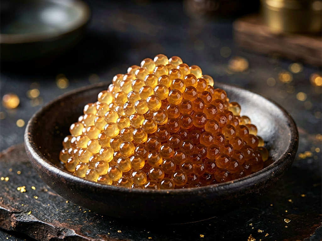 经典盐渍鱼子酱