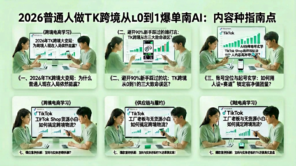 TK账号定位矩阵