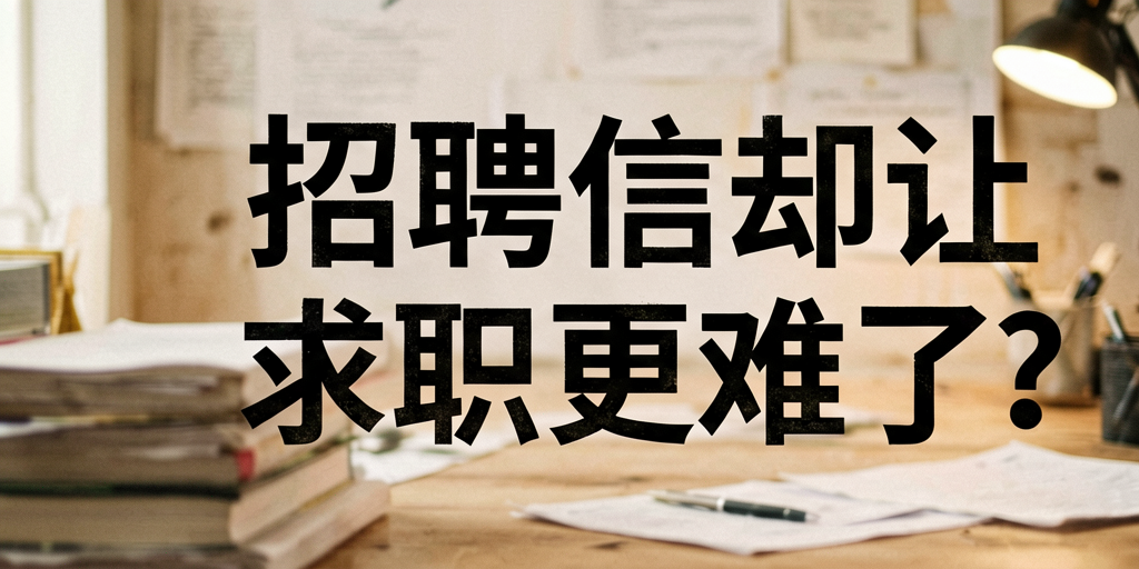 招聘信息却让求职更难了？